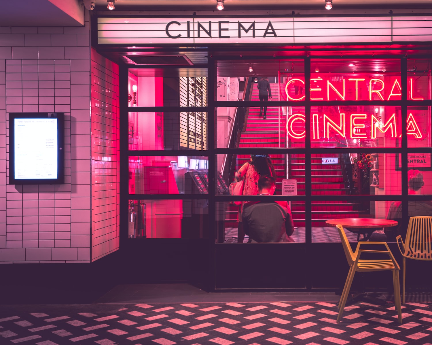 Photo d'un cinéma pour aller voir un film