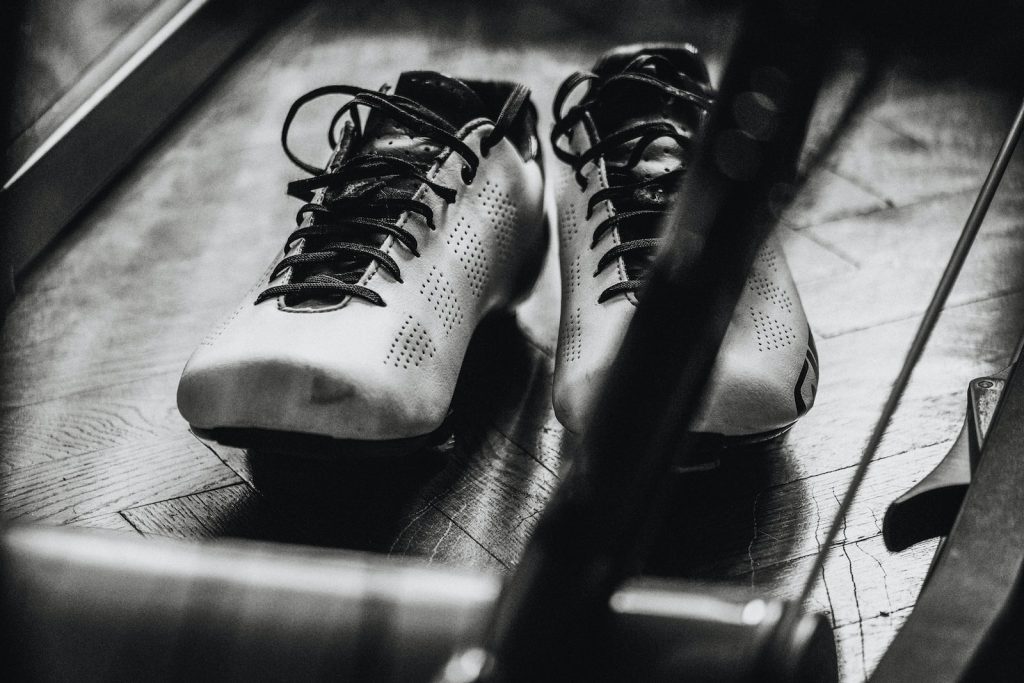 Chaussures de vélo avec clip pour votre vélo d'appartement